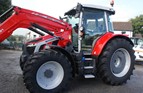 2023 Massey Ferguson 5S.135 Dyna 4 c/w FL4121 loader.  Only 387 hours.