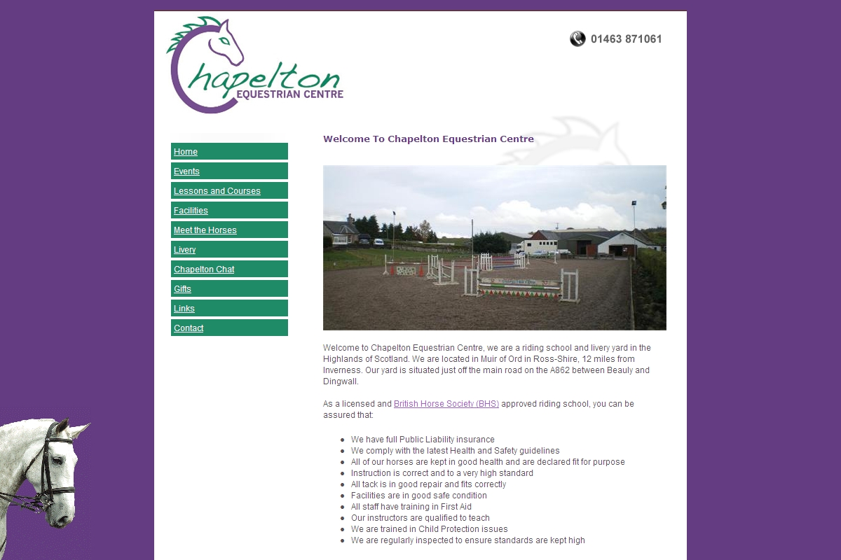 Welcome To Chapelton Equestrian Centre : Chapelton Equestrian Centre