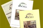 Corporate identity and sales literature for a furniture company.