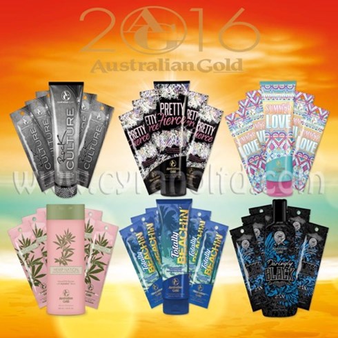 New range of Australian Gold tanning lotions Tanning Shop Grinstead