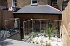 14. Rear and side extension
to flat conversion, SW11.