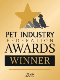 Pet Industry Federation Awards winner 2018
