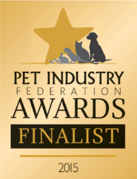 Pet Industry Federation Awards finalist 2015