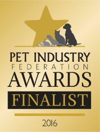 Pet Industry Federation Awards finalist 2016