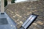 Velux Conservation Rooflight in a stone tiled roof