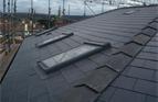 velux roof lights, clay ridge, and sun-pipe