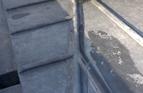 lead-work to flat roof before new roof lantern being fitted