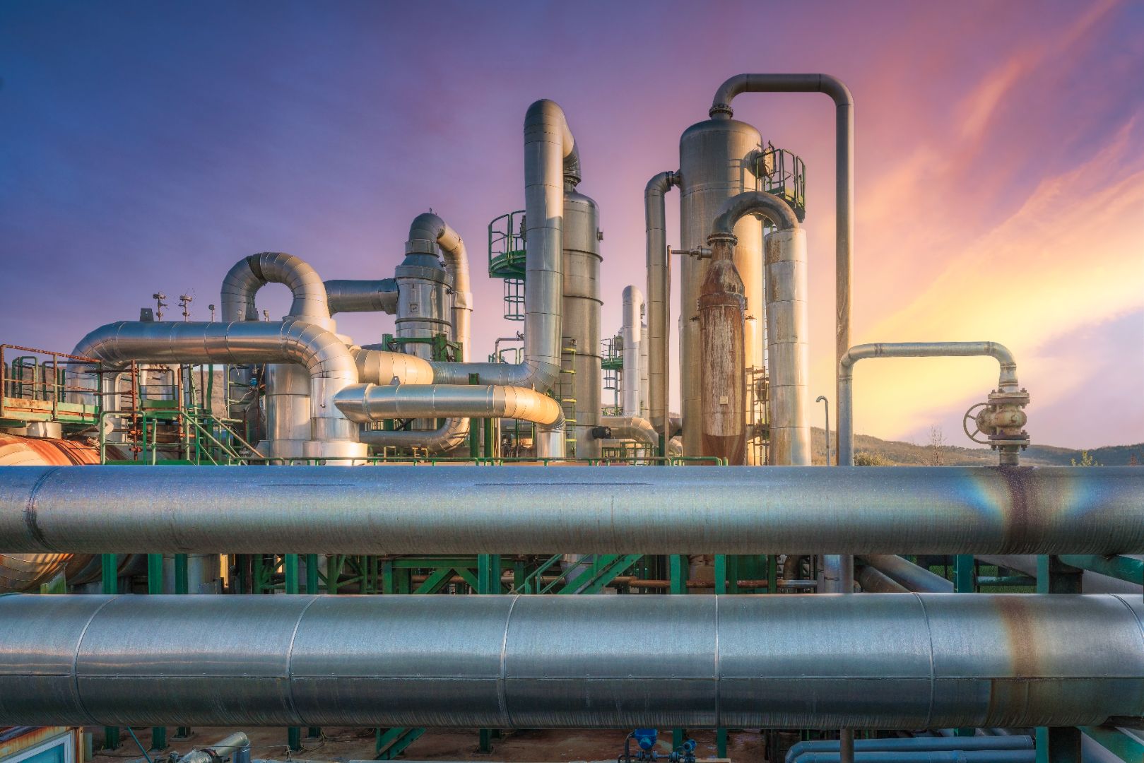 Industrial tanks and storage facilities