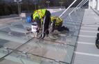 Weatherseal/waterproofing to the new Chelmsford Broomfield Hospital Canopies 