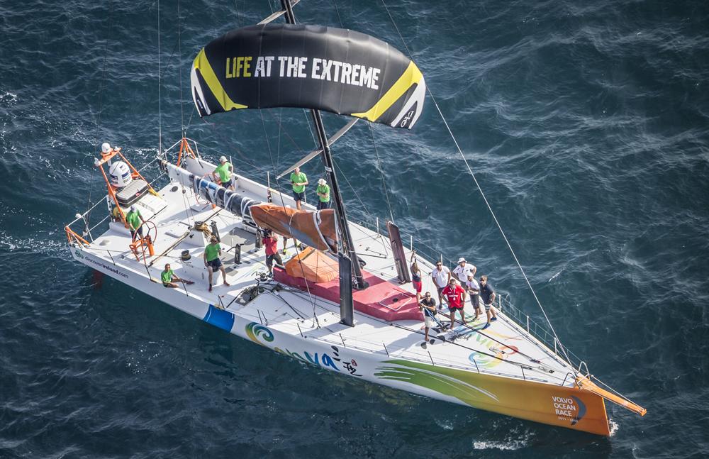 Volvo Ocean Race Boat Image