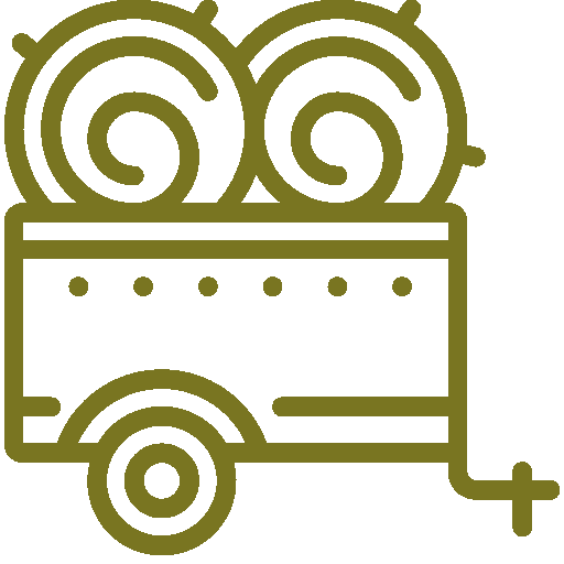Hay bale icon
