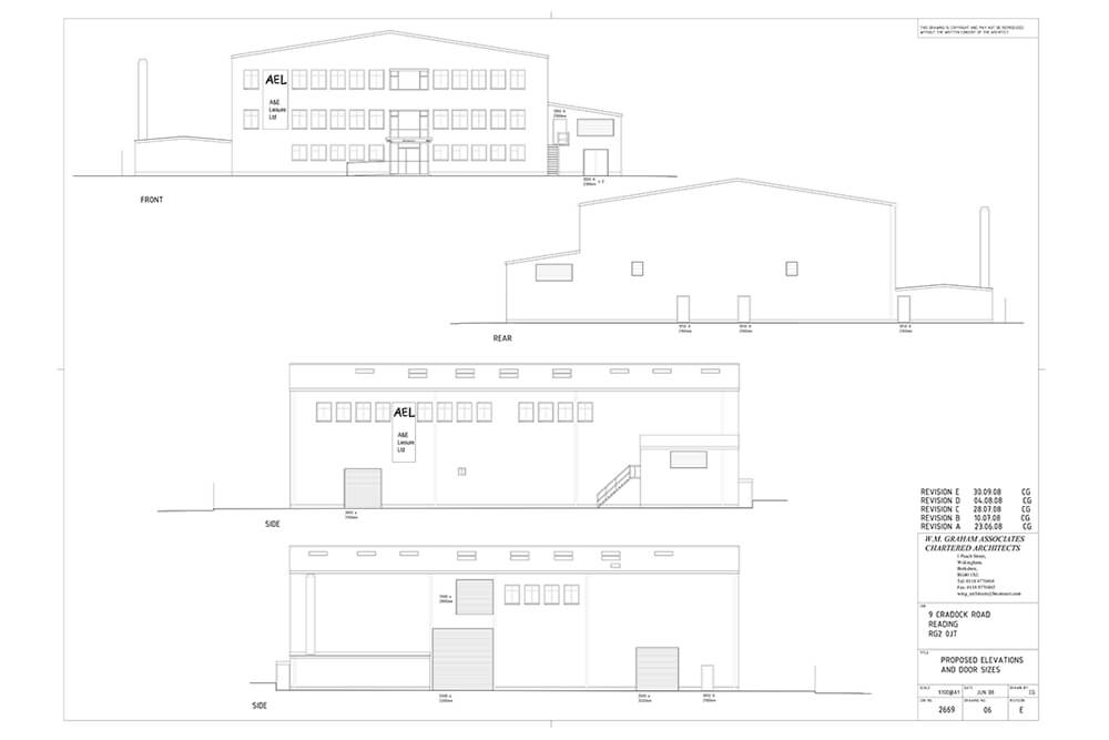 industrial blueprint