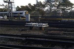 Positioning of transfer plates for new gantry and signals.