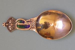 Designed for Liberty &Co to commemorate the Coronation of George V in 1911