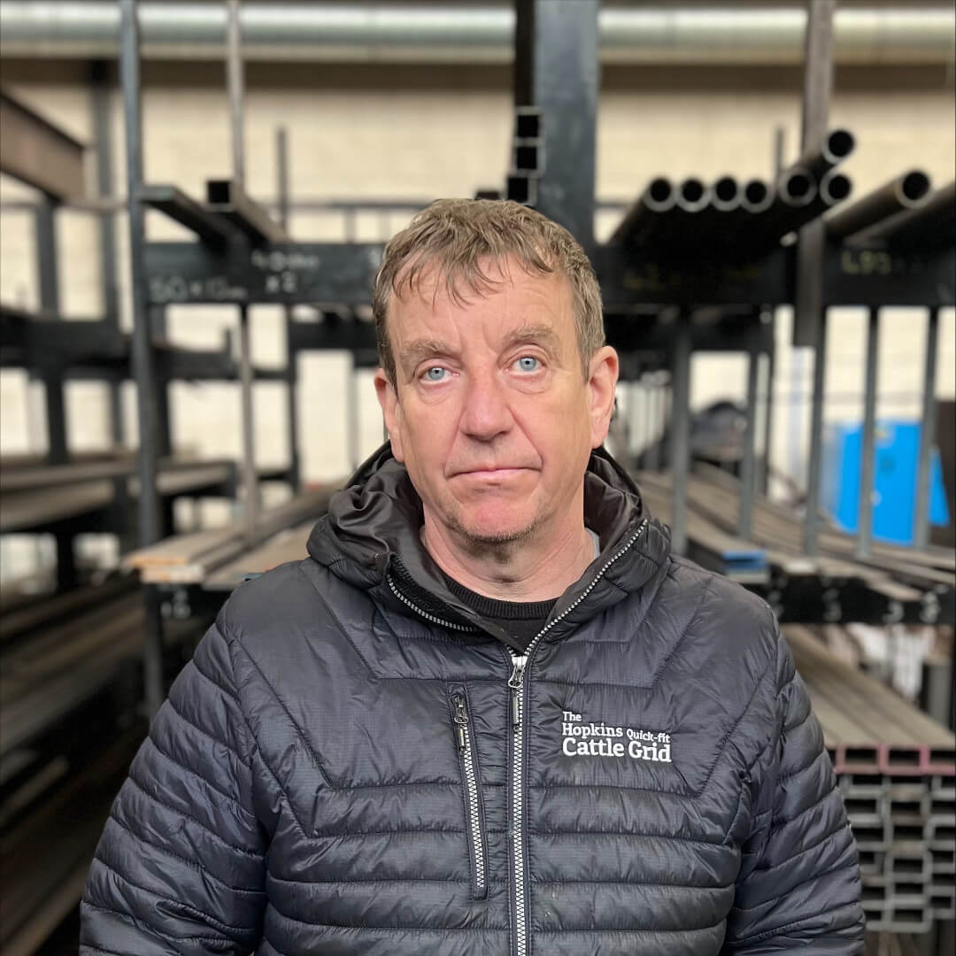 Gary Edkins of Hopkins Cattle Grids