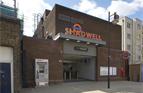 Shadwell Station for London Overground. View shows new secondary entrance to Cornwall Street. Opened May 2010.