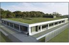 CAD image showing green roof to Highgate Control Centre for Tube Lines Ltd.