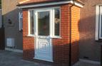 Newly Built front porch in Welling