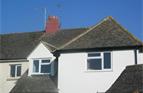 Extension Cut roof and tile. (Hipped roof and Dormer Construction) Tiled in reclaimed Cotswold Plain tiles to match existing. Cam, Glos.