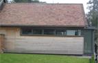 Cedar Timber Cladding, and Lead Flat Roof to Bay Window.
Stroud, Glos.