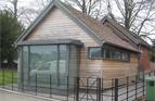 Cedar Timber Cladding, and Lead Flat Roof to Bay Window.
Stroud, Glos.