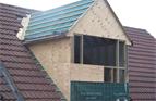 New Large Dormer Construction to Existing Roof Loft Conversion. 
Dursley, Glos.
