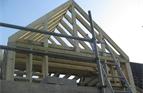 Large Dormer Roof Construction. Coaley, Glos.