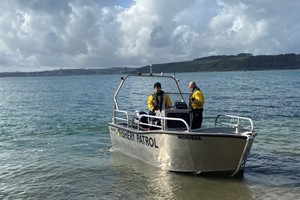 FPV Morvena at sea