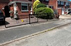 Removed, Blasted, Zinc Primed, Coated in Black Gloss finish and refitted