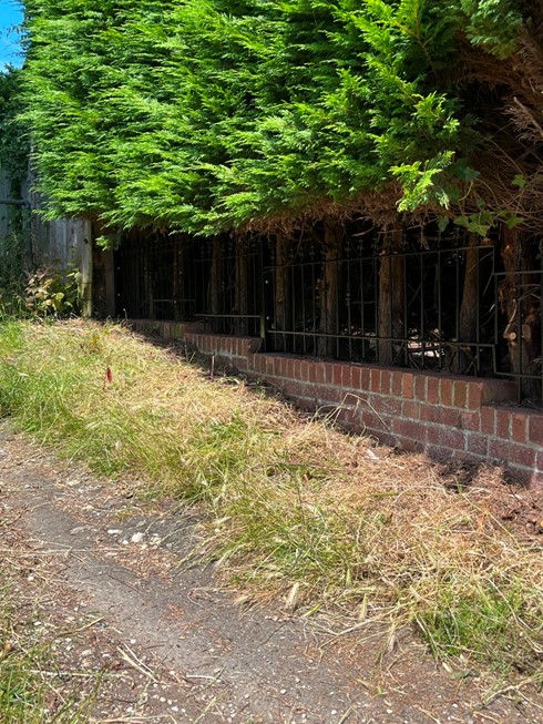 Removed, Blasted, Zinc Primed, Coated in Black Gloss finish and refitted