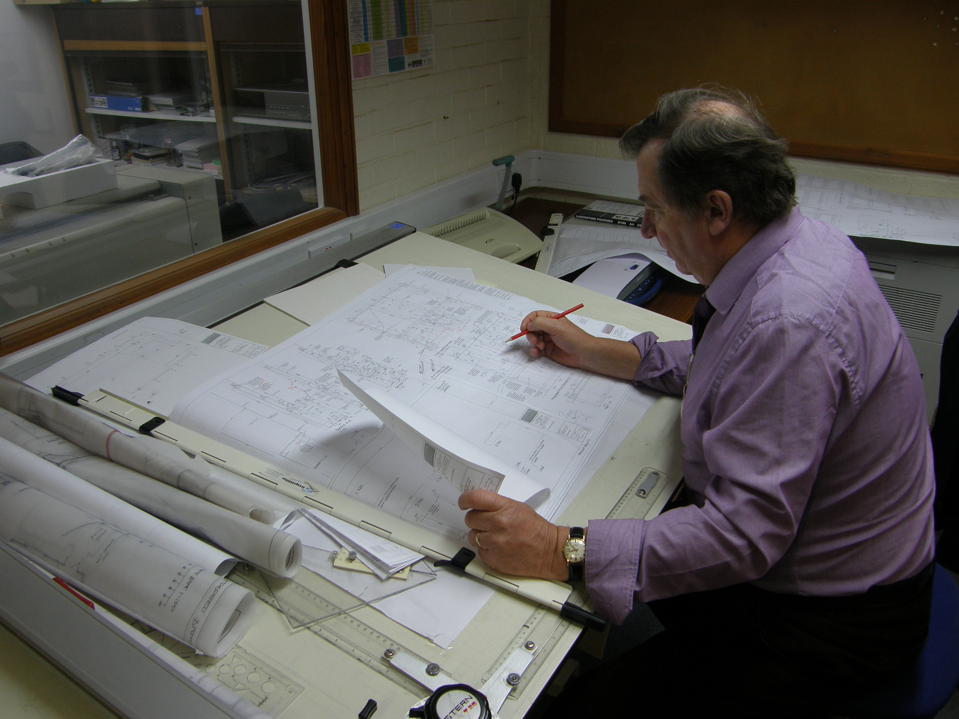 Working with blueprints and designs