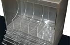 Plastic Fabrication. This unit has been assembled with mostly flat pieces of plastic which have been CNC'ed into different profiles.