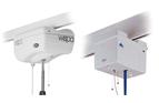 Fire retardant ABS enclosures to cover hoist motors used in hospitals.