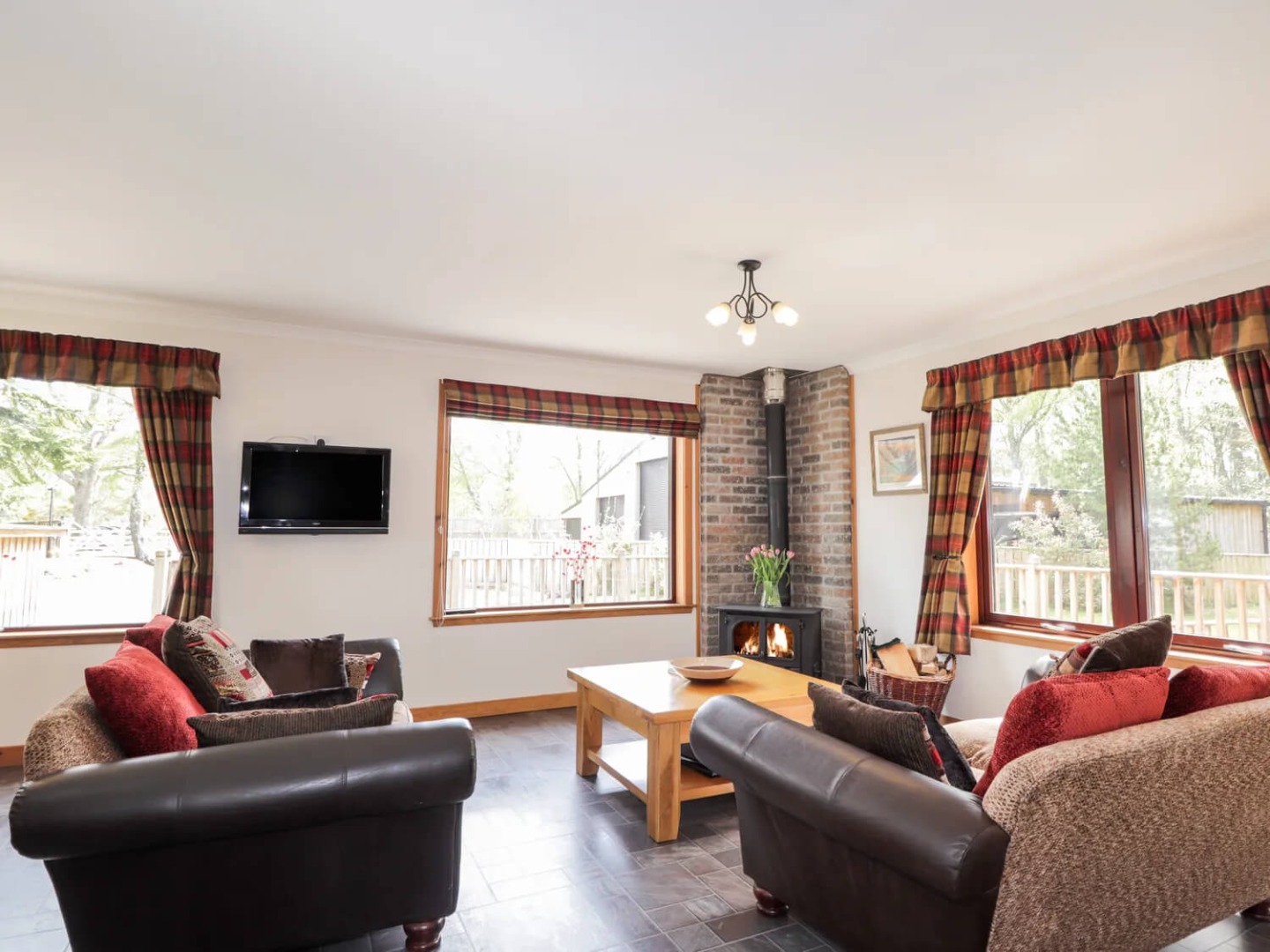 living room from angle