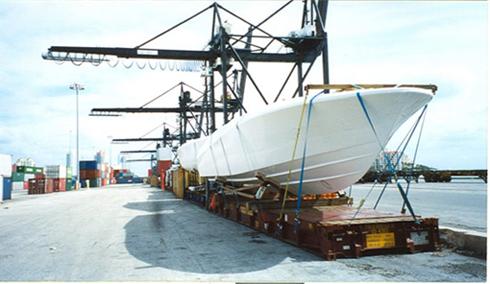 Flat rack / International boat shipping