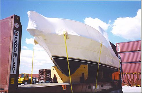 Accessorial services shrink wrap / Boat shipping St. Thomas