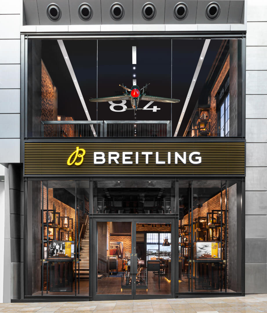 Breitling exterior sign