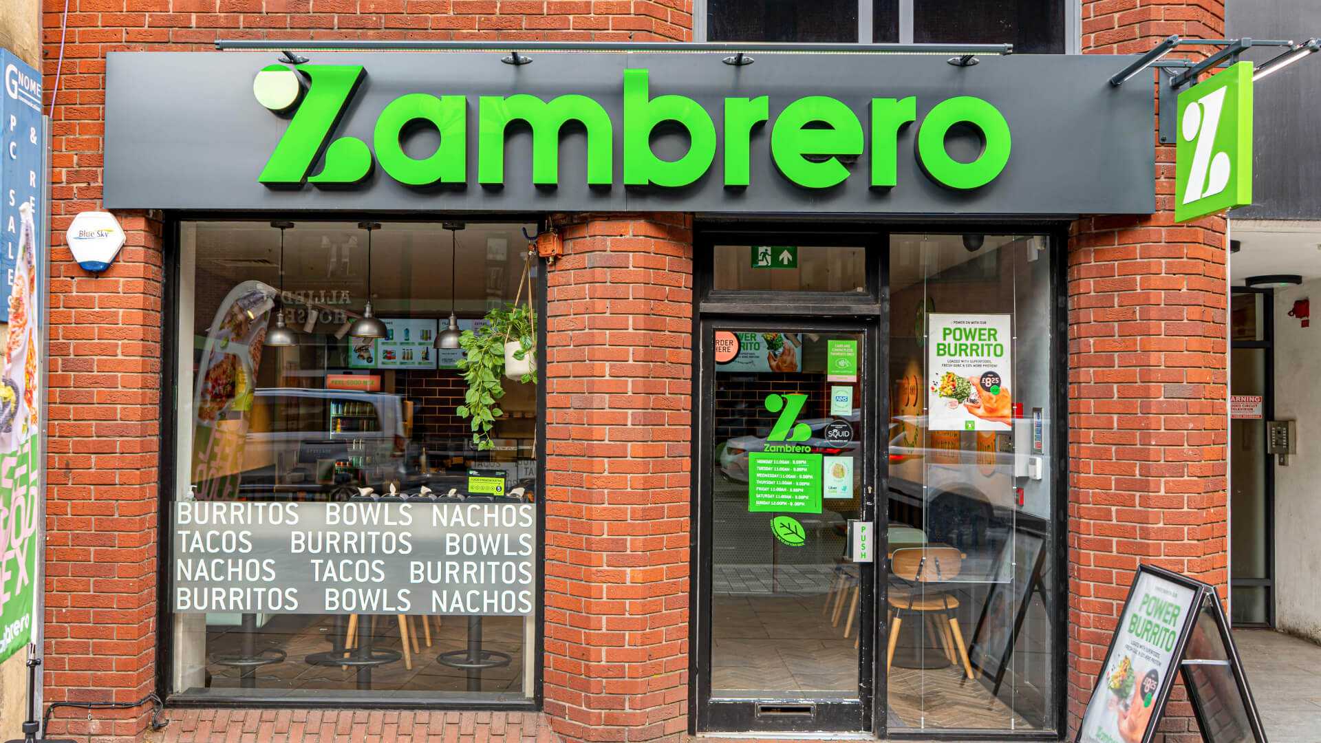 Zambrero twickenham sign