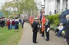 Colour party at the Battle of the Atlantic Memorial Service in London
