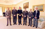 Merchant Navy Medal Recipients with the Governor of Gibraltar