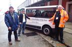 New Apostleship of the Sea minibus in Southampton purchased with help from a vehicle replacement programme grant