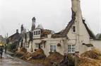 Fire Damaged Cottages Before Refurbishment. Project designers and managers by Michael K Luffmans