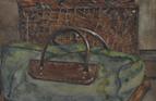 Luggage. Watercolour on paper 11.5in x 14in