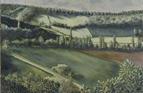 Below Couly Bas. Oil on canvas 9 in x 12 in. SOLD