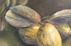 Breakfast at Menton. Oil on canvas, 12in x 10in