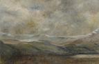 Across Loch Lomond. Oil on board 10in x 12in.