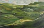 Approach to Dorset.Oil on canvas 24in x 36in.