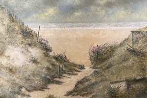 Can you hear the roar? Oil on linen. 10in x 12in. SOLD