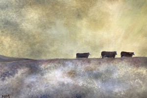 Parting day. Oil on linen. 30cm x 40cm. SOLD