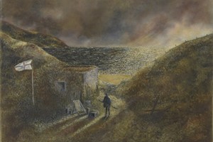 Still waiting for the Holy Lamb. Oil on canvas. 30cm x 40cm. SOLD